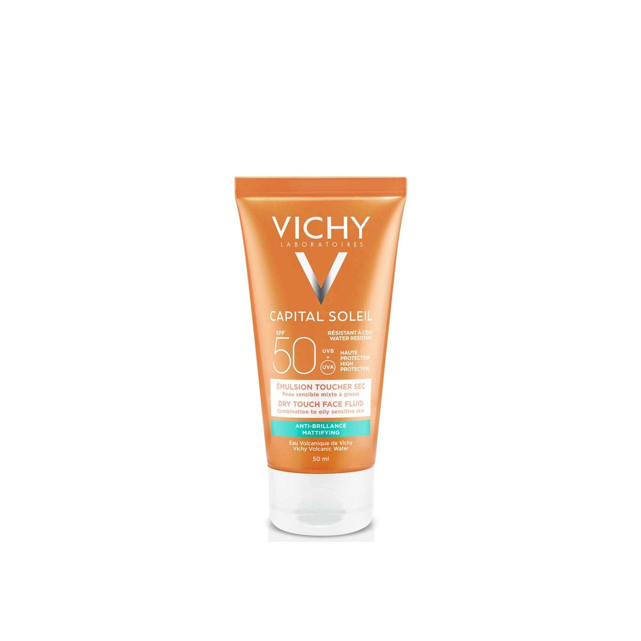 Vichy Ideal Soleil Mattifying Face Fluid Dry Touch Spf 50, 50 Ml