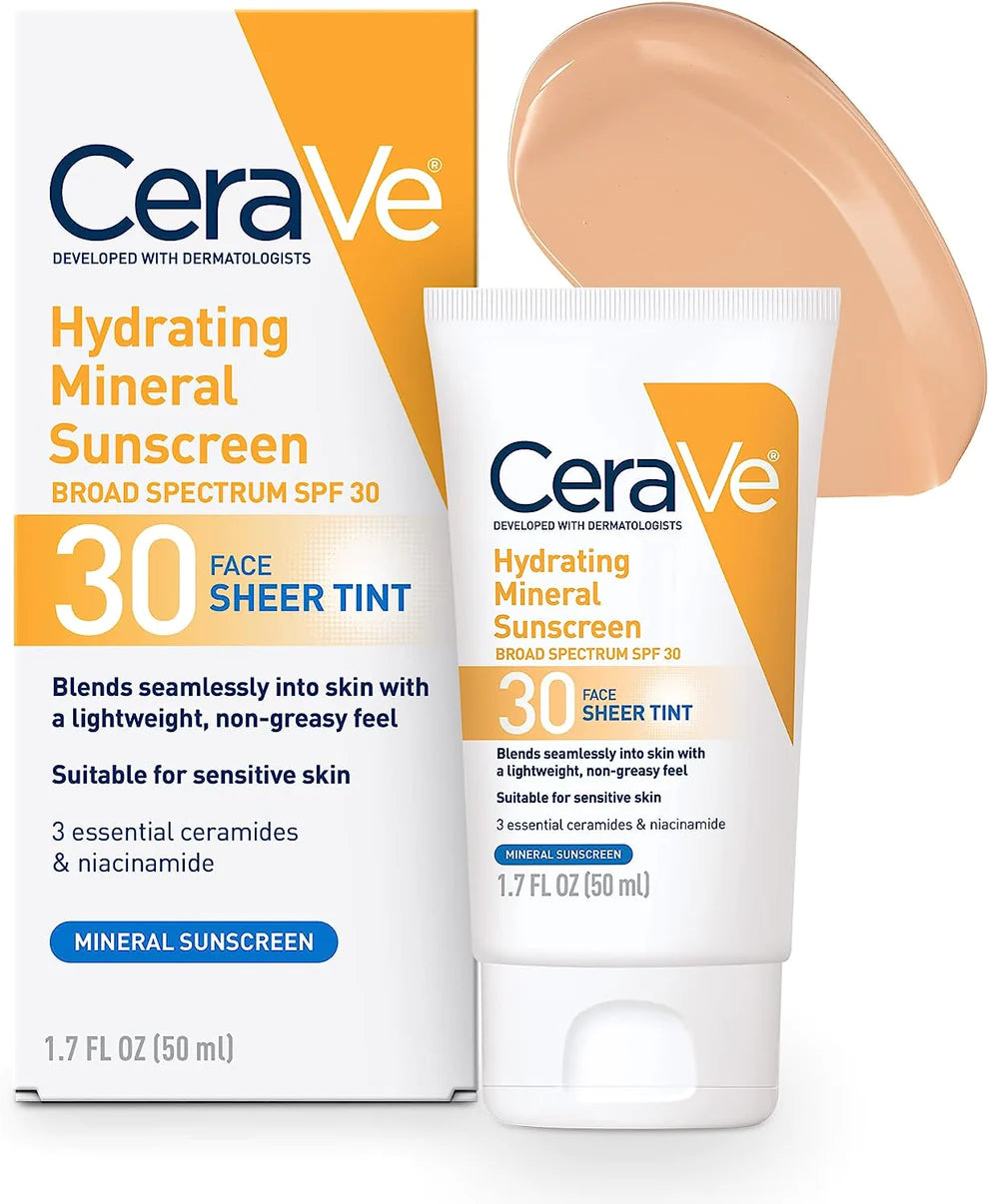 ضد آفتاب رنگی CeraVe با SPF 30 