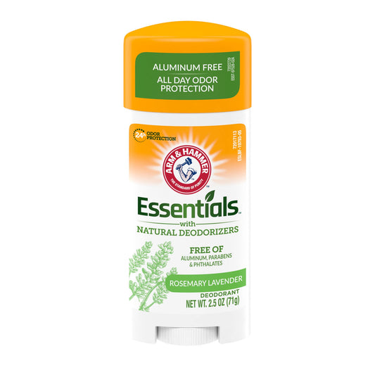Arm & Hammer, Essentials with Natural Deodorizers, Deodorant, Rosemary Lavender