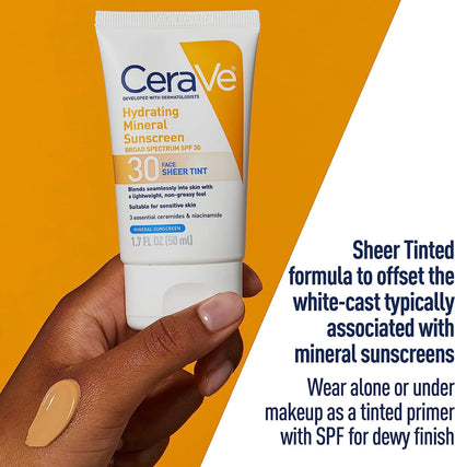 ضد آفتاب رنگی CeraVe با SPF 30 