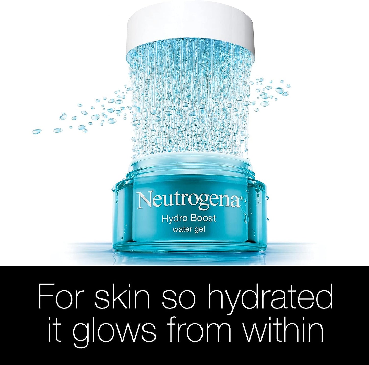 Neutrogena Face Moisturizer Water Gel, Hydro Boost, Normal To Combination Skin, 50 ml